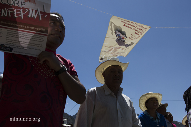 Foto reportaje de James Rodríguez. Encuentro de Pueblos en Resistencia Contra el Modelo Extractivo Minero en México