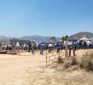 Ejidatarios ‘toman’ la Minera Gan-Bo en Tequesquitlán