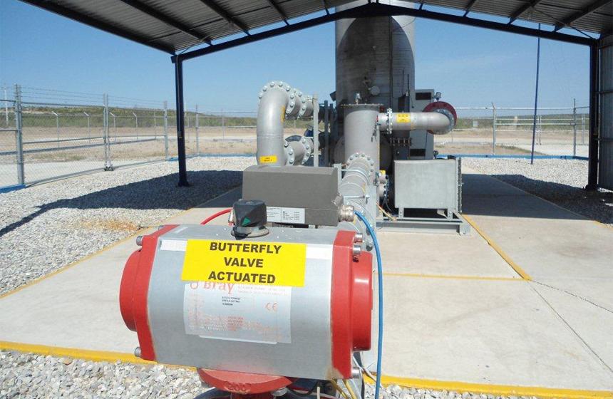 Unidad MIMOSA realiza incineración de 5 millones de metros cúbicos de gas metano