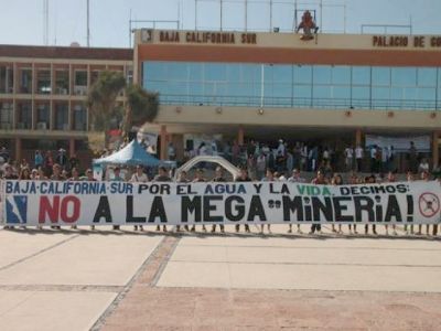 Se oponen a mega proyecto minero en BCS; arsénico amenaza hábitat y salud de pobladores