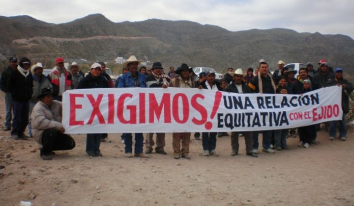 Sigue demanda de pago por el ejido La Sierrita
