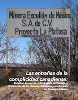 Información proveniente del Gobierno Canadiense revela respaldo de Embajada de Canadá en abusos de minera en México