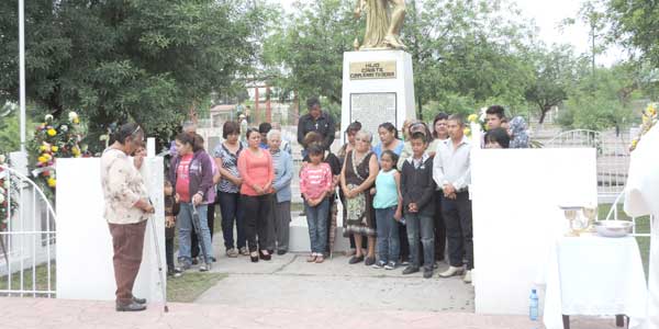 Conmemoran tragedia en la Mina Guadalupe