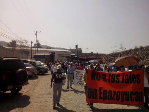 Pretenden trasladar a Epazoyucan 90 mil toneladas de jales mineros