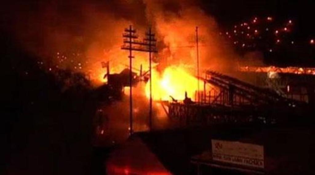 Se registra incendio en mina de Pachuca