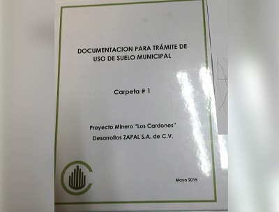 Quiere gobierno y Cabildo de La Paz aprobar cambio uso de suelo de mina antes de concluir su administración