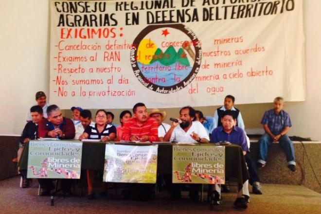 Acuerdan pueblos de La Montaña manifestarse contra las mineras y la reserva de la biosfera