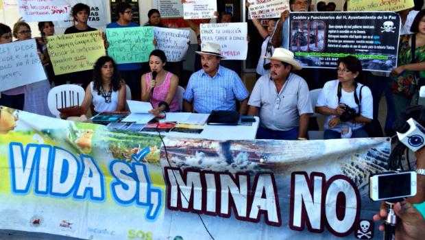 Defensores del agua acusan a regidores de La Paz de venderse a minera Los Cardones