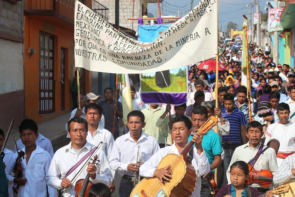 Chiapas: Pantelho se moviliza en contra de los proyectos de minas
