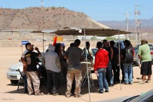 Lucha de mineros en Boleo es legítima, no legal