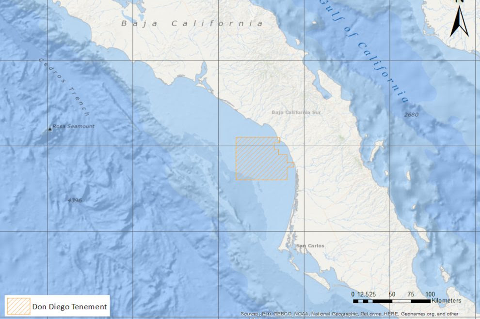 Minera Don Diego intentará por tercera vez dragar el fosfato del mar Baja California Sur