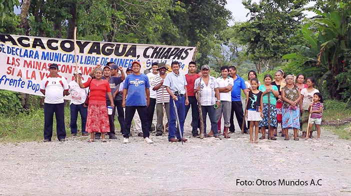 Chiapas: exigen a alcaldes de Escuintla y Acacoyagua frenar expansión minera en la zona