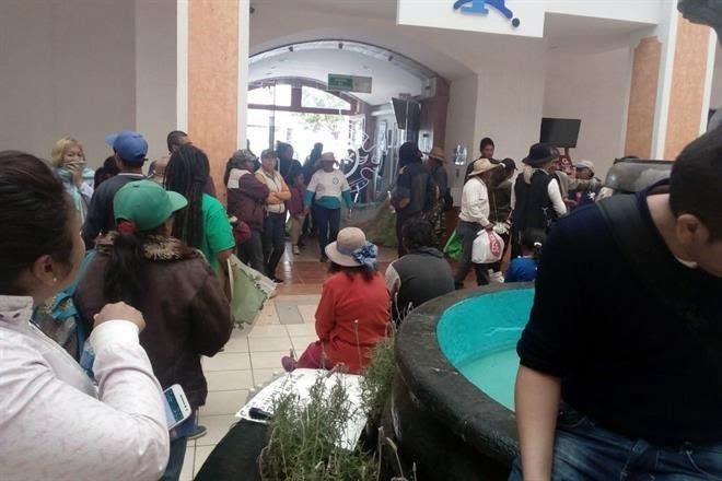 Protestan contra mineras del NAICM