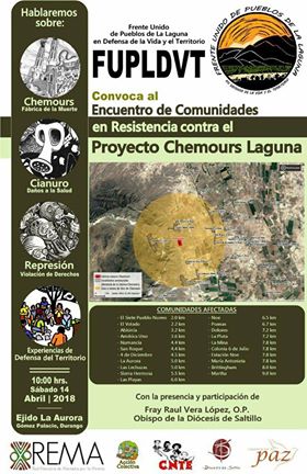 Encuentro de Comunidades Afectadas por el Proyecto Chemours Laguna