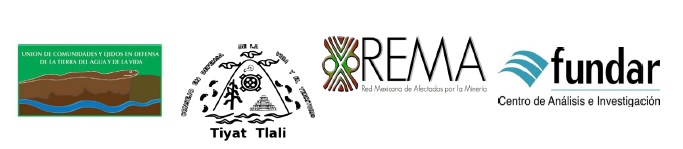 Comunicado de prensa: «Subsecretario de Minería avala proyecto de extracción minera repudiado por comunidades indígenas»