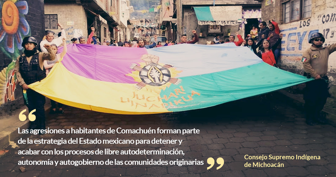 Purépechas lograron sacar a los partidos políticos de Comachuén, Michoacán… ahora son agredidos