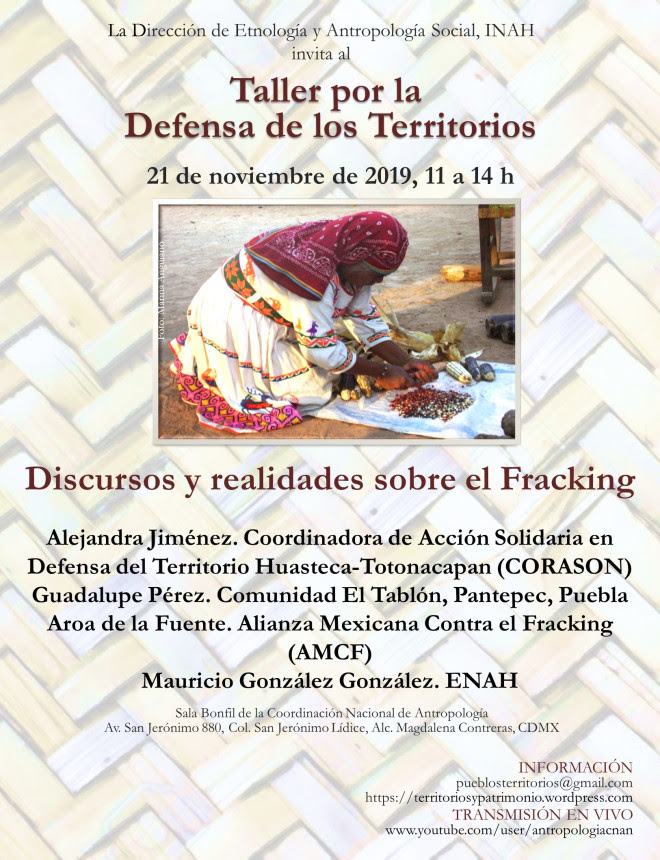 TALLER POR LA DEFENSA DE LOS TERRITORIOS