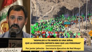 Opinión: «Respaldo a Tía María es una señal que la inversión importa más que las personas»