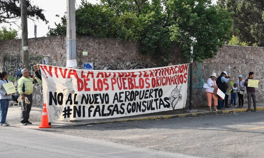 Queja indígena ante la CIDH por el proyecto de  Santa Lucía