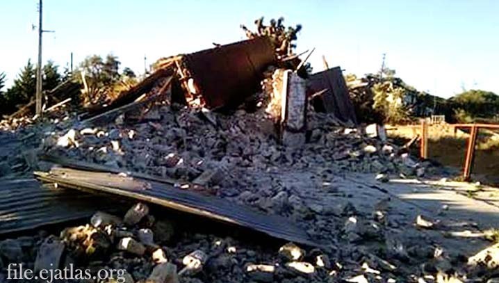 Minera de Slim destruye pueblo en Zacatecas y la 4T lo encubre