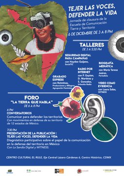 PRESENTACIÓN «TEJER LAS VOCES, DEFENDER LA VIDA»