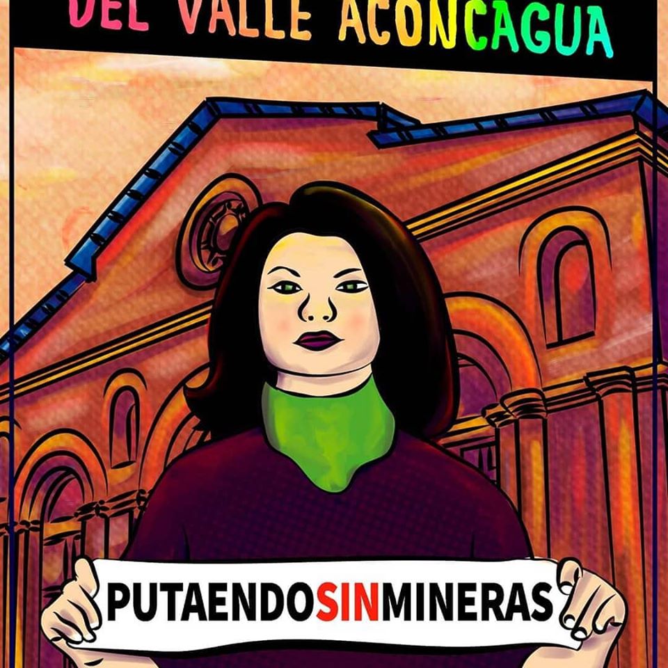 Fuera Minera Vizcachita del Valle del Aconcagua