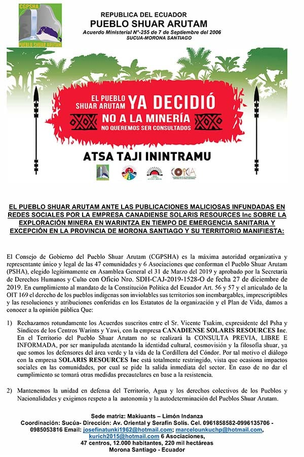 El Sur y sus enseñanzas. No a las consultas ni consentimientos desde el poder