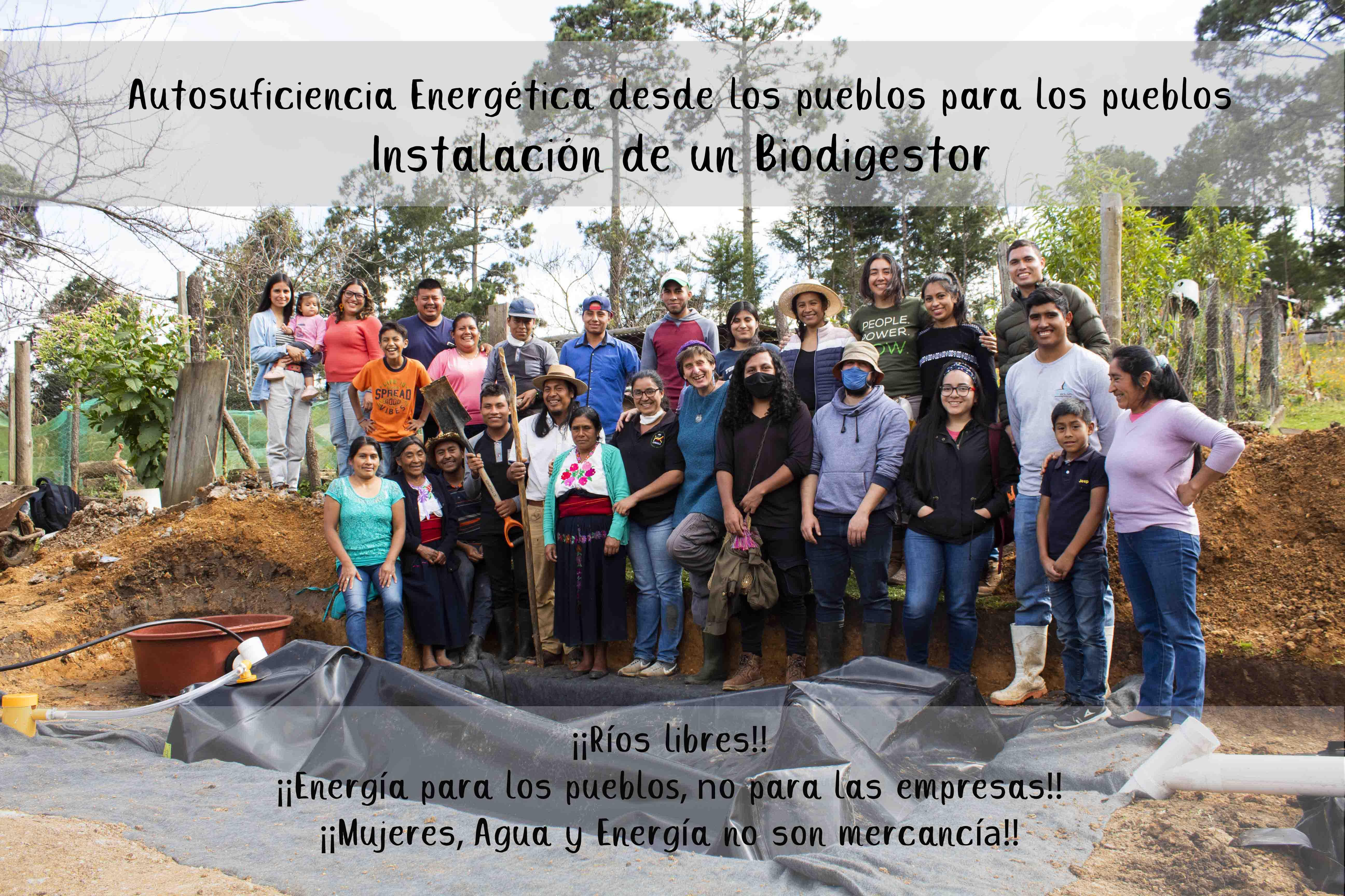 Video: Autosuficiencia Energética desde los pueblos para los pueblos- Instalación de un Biodigestor