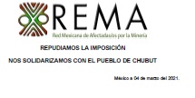 COMUNICADO  «REPUDIAMOS LA IMPOSICIÓN NOS SOLIDARIZAMOS CON EL PUEBLO DE CHUBUT»