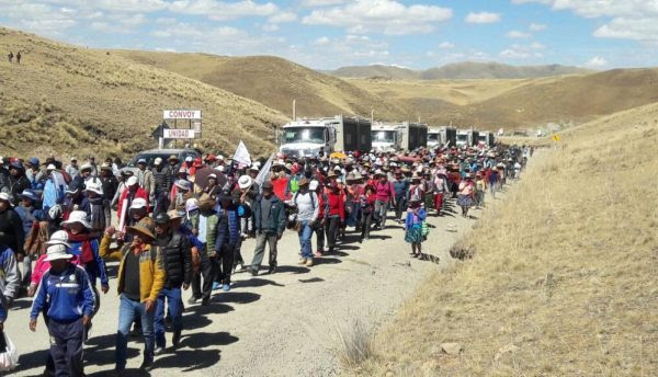 Corredor Minero del Sur: El primer conflicto social del nuevo gobierno