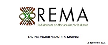 COMUNICADO «LAS INCONGRUENCIAS DE SEMARNAT»