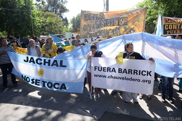 “Después de 15 años de megaminería estamos sin agua”