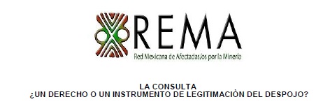 COMUNICADO REMA: LA CONSULTA  ¿UN DERECHO O UN INSTRUMENTO DE LEGITIMACIÒN DEL DESPOJO?