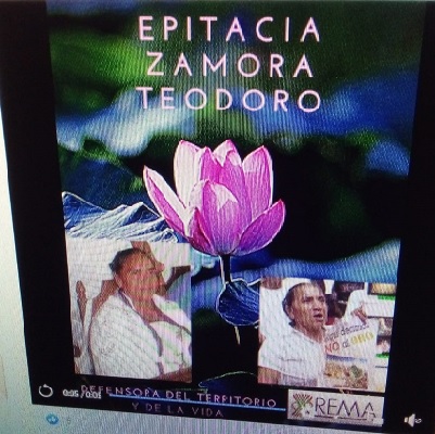 VIDEO. EPITACIA ZAMORA TEODORO  DEFENSORA DEL TERRITORIO Y DE LA VIDA