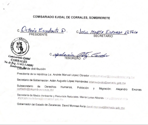 Posicionamiento del OCMZ respecto a la búsqueda por reactivar el proyecto de la Presa Milpillas