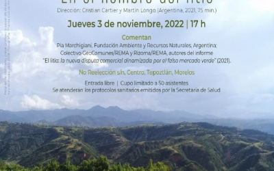 Proyección cine_documental “En el nombre del Litio”