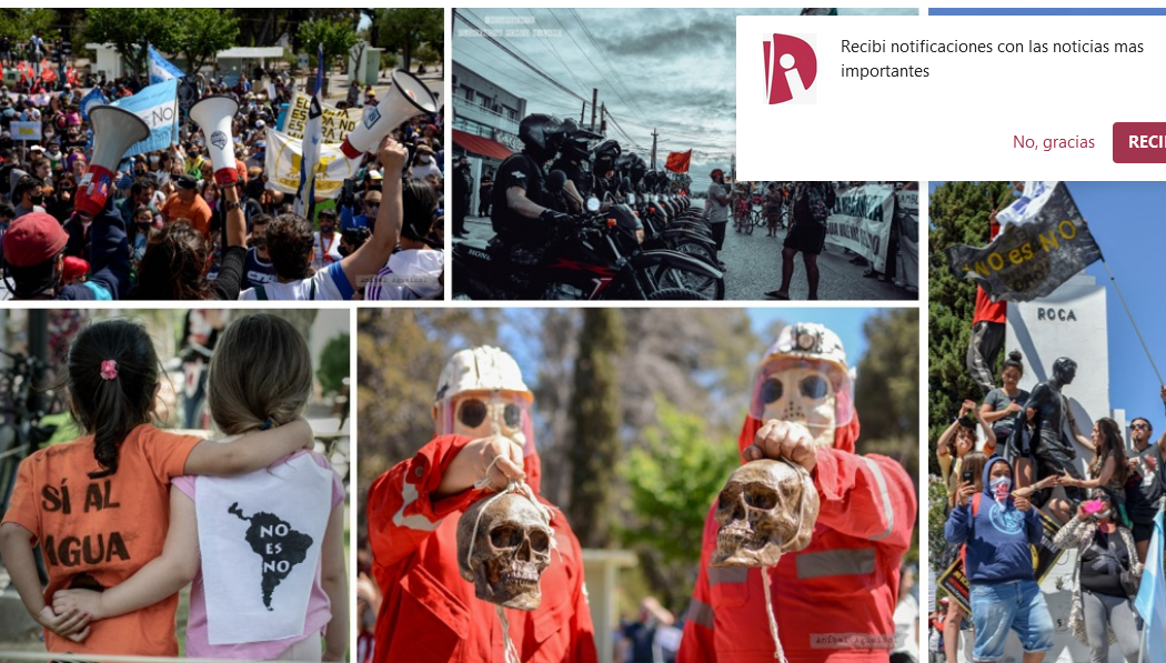[Fotogalería] Chubut: la lucha contra la megaminería contada en imágenes