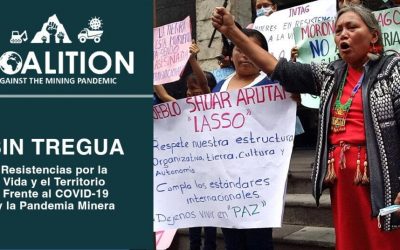 Informe regional de la Coalición contra la Pandemia Minera: Sin Tregua.