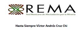 Comunicado REMA «Hasta Siempre Víctor Andrés Cruz Chi»