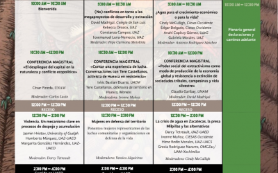 CONGRESO-ENCUENTRO «EXTRACTIVISMOS, CONTAMINACIÓN Y ALTERNATIVAS»