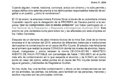 COMUNICADO REMA “PROFEPA PREMIA LA CONTAMINACIÓN”